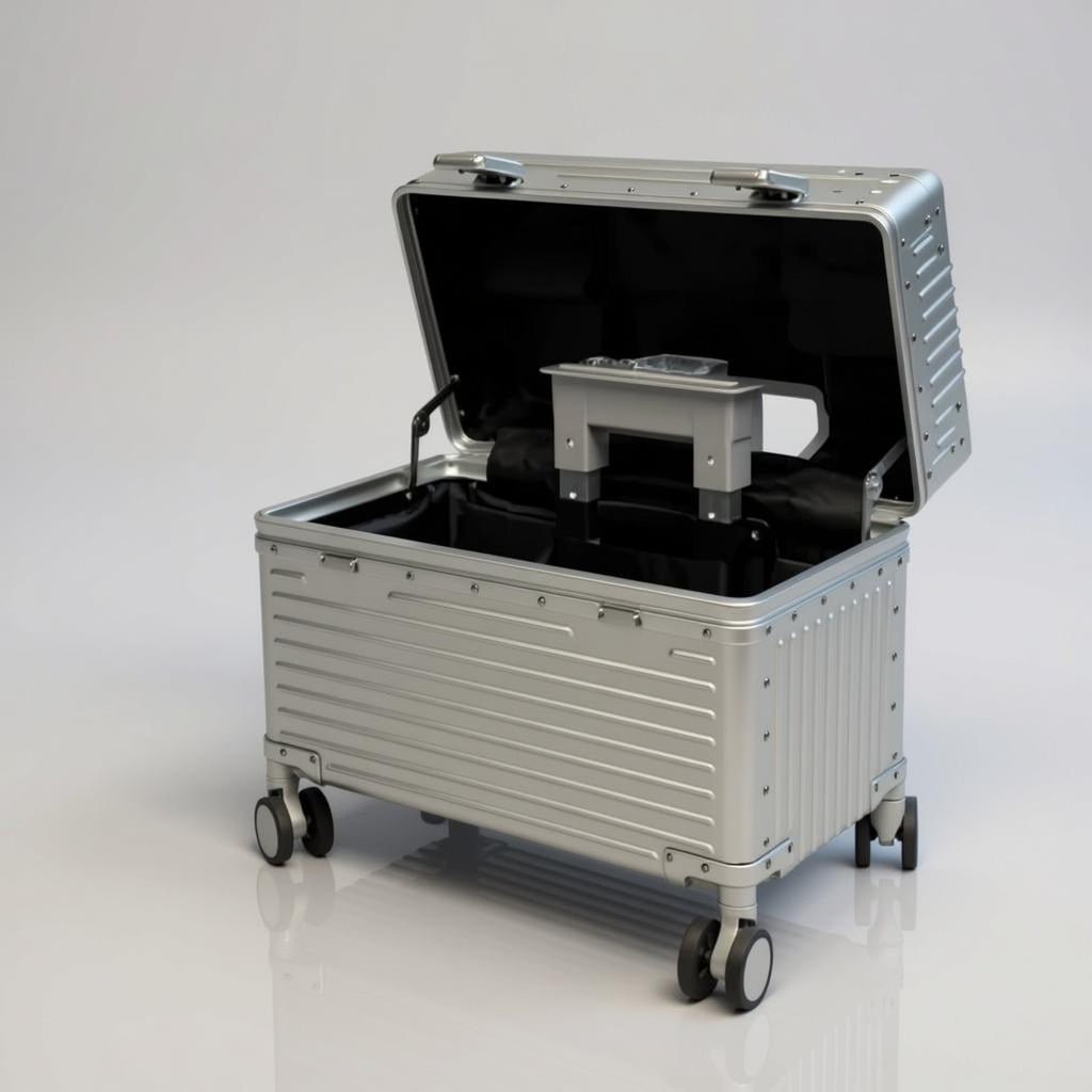 Monaco Alloy Trolley - Premium Business Travel Case